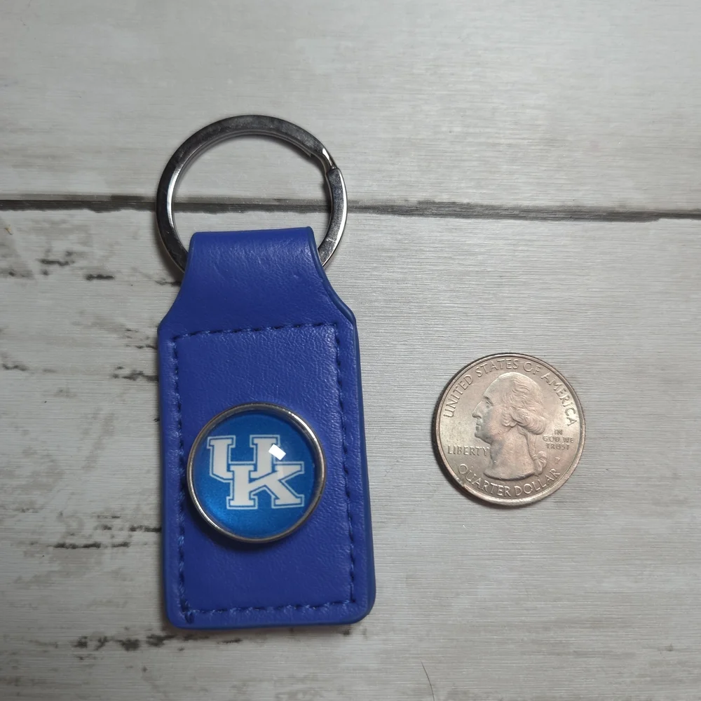 Blue Keychain with UK Logo